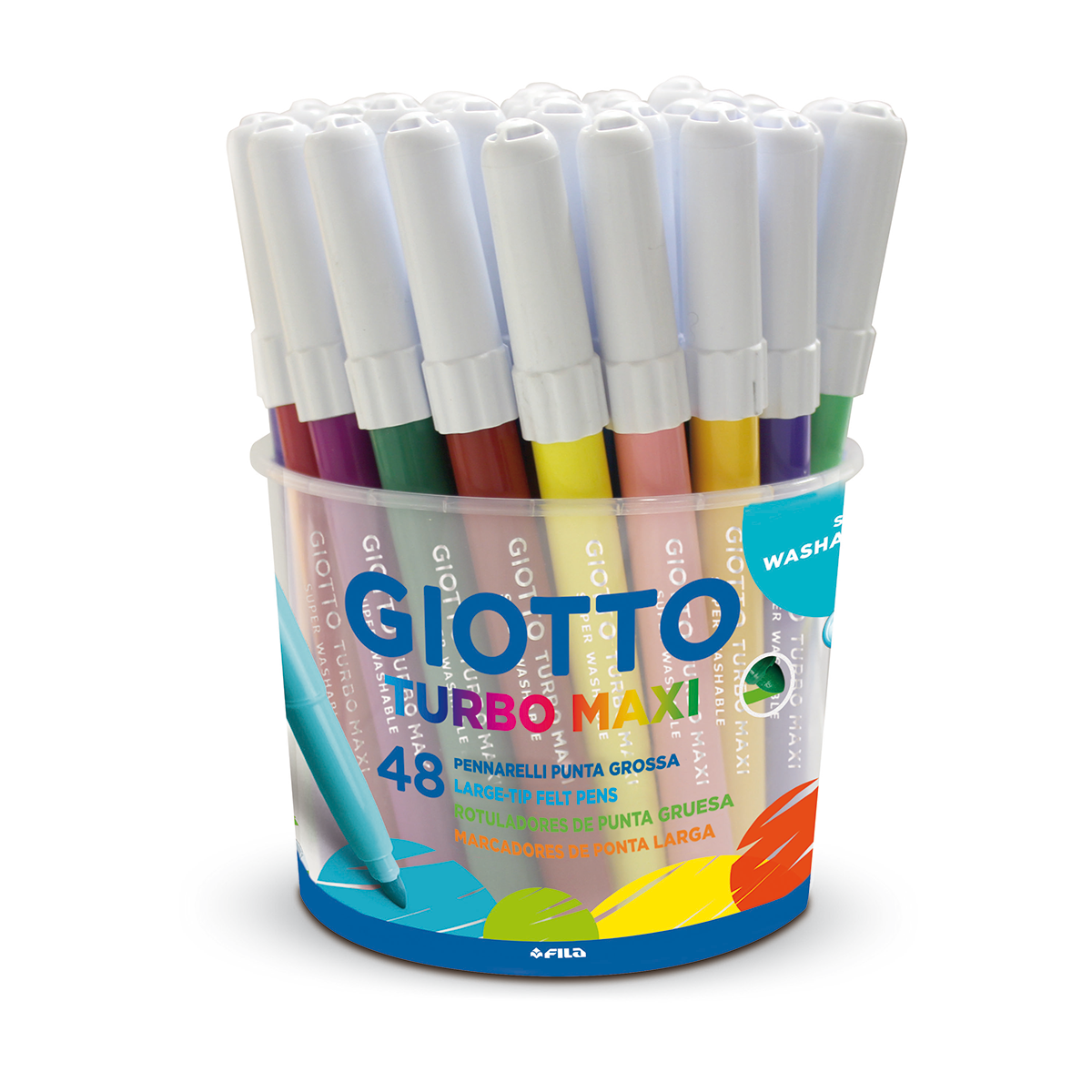 טושים צבעוניים עבים