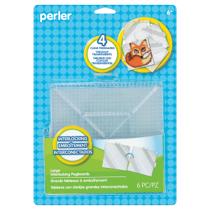 4 לוחות סידור שקופים לחרוזי גיהוץ מתחברים זה לזה