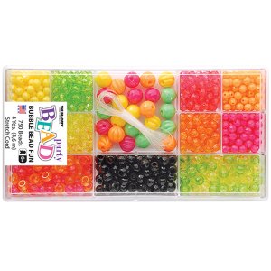 סט חרוזי פלסטיק "טרופי"