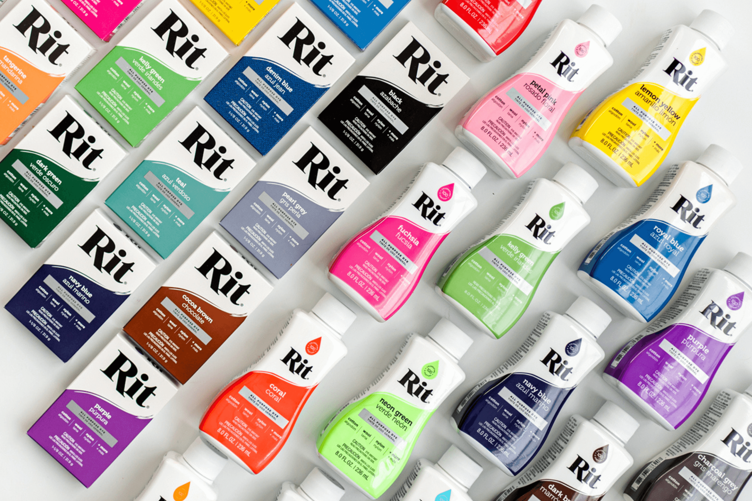 Read more about the article הדרכת צביעת בדים טבעיים – צבעי ריט | Rit All Purpose Dye