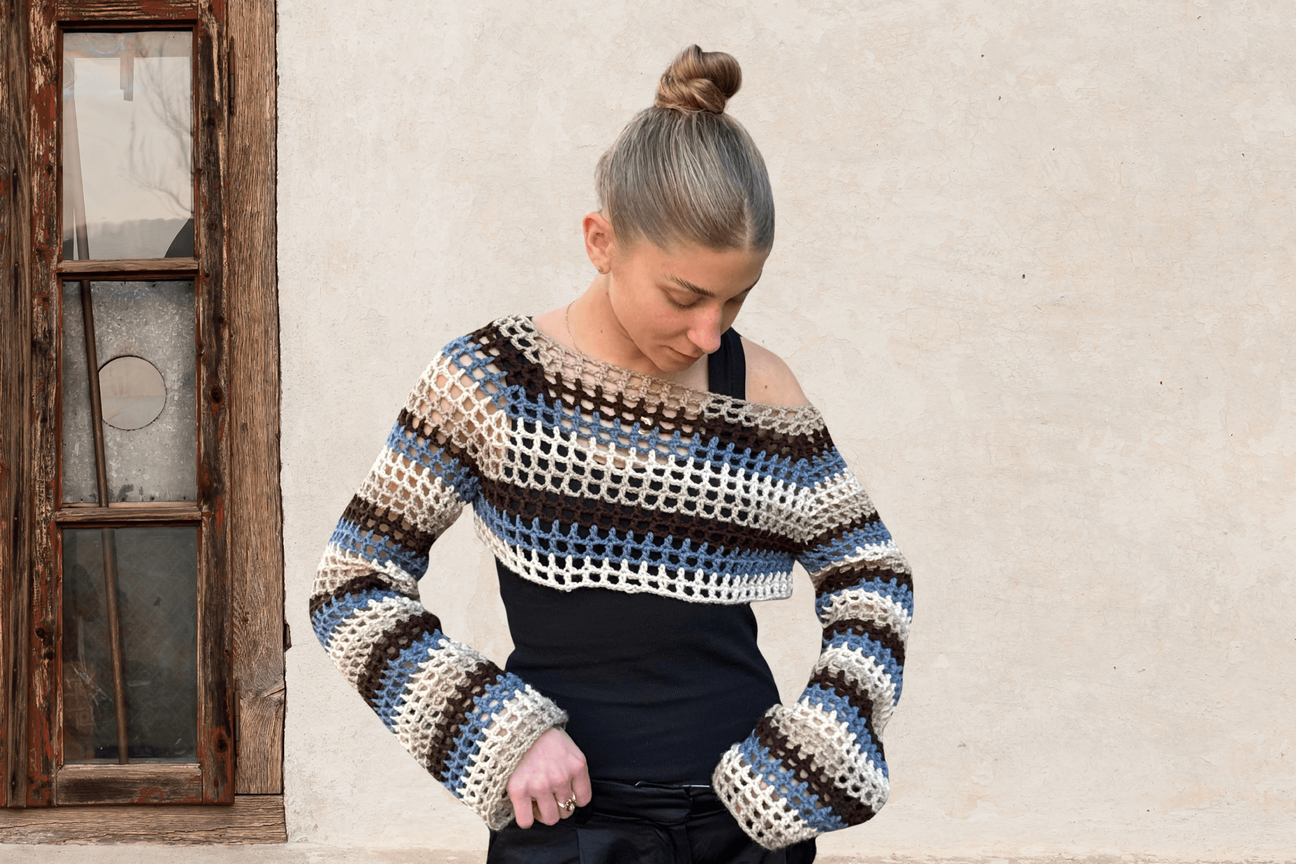 Read more about the article הדרכת סריגה – שרוולוני קרושה